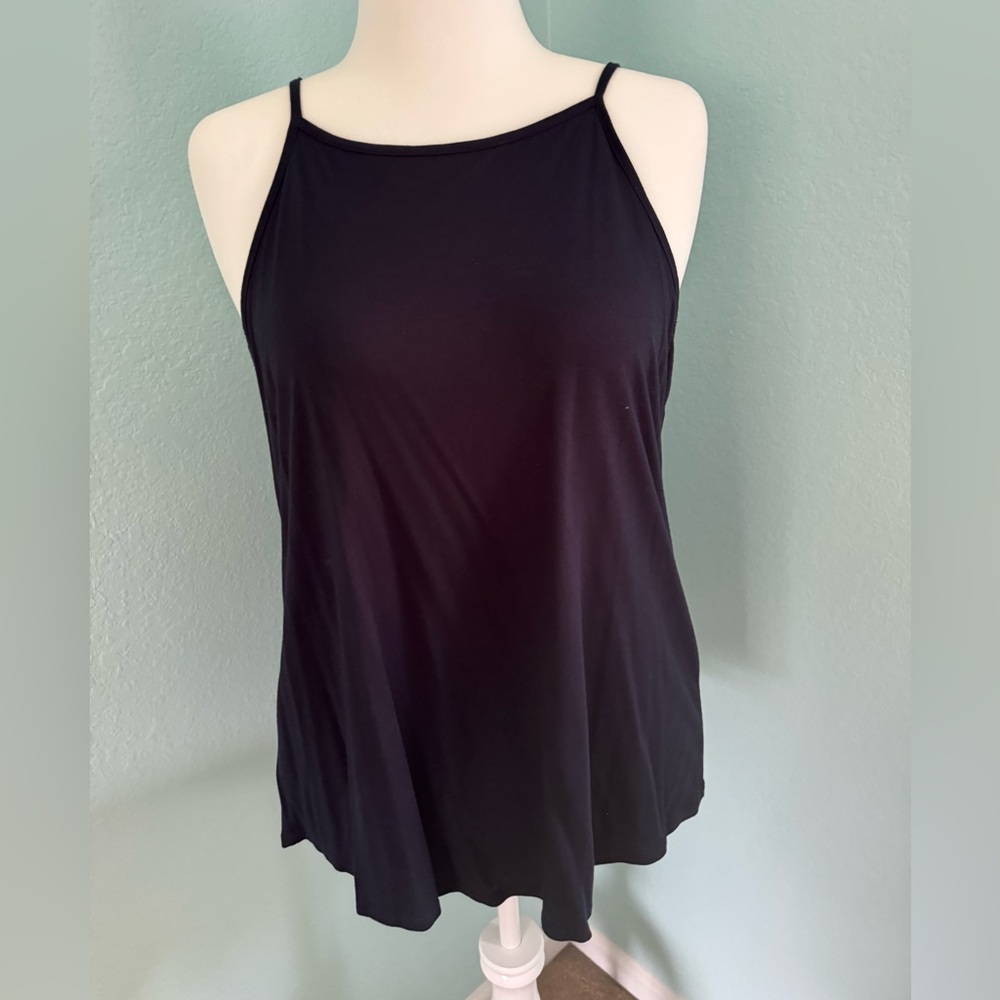 Loft navy blue soft top